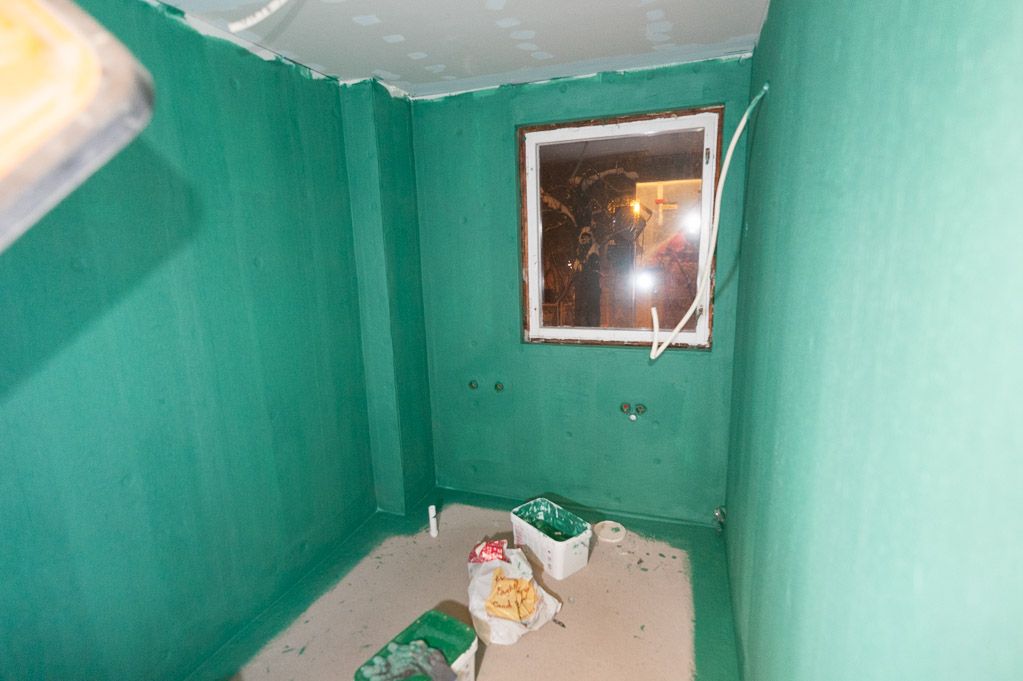 Bathroom end of day 15