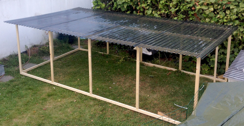 Roof added Roof added