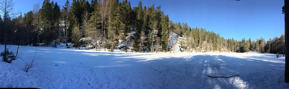 Panorama of Båntjern Panorama of Båntjern