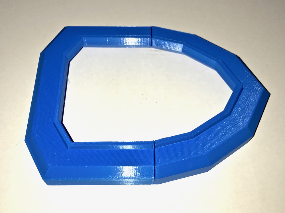 The two base parts placed together The two base parts placed together