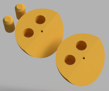 Pacman parts - underside