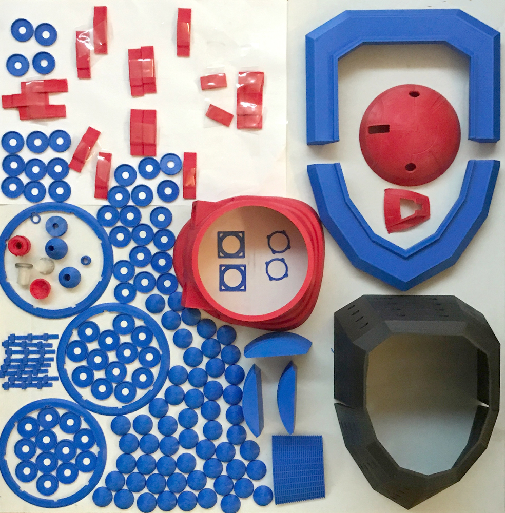 Lots and lots of pieces Lots and lots of pieces